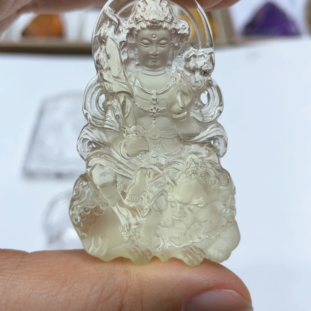 颈饰未镶嵌水晶朱*铠定制
