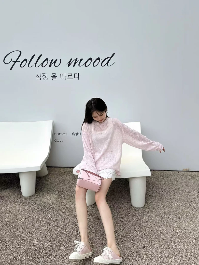 BETTER JOELAY-【灵动轻盈】针织毛衣针织衫圆领温柔韩版ZZ3808