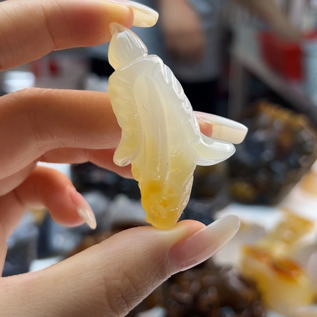 玛瑙/玉髓未镶嵌吊坠(不含链)