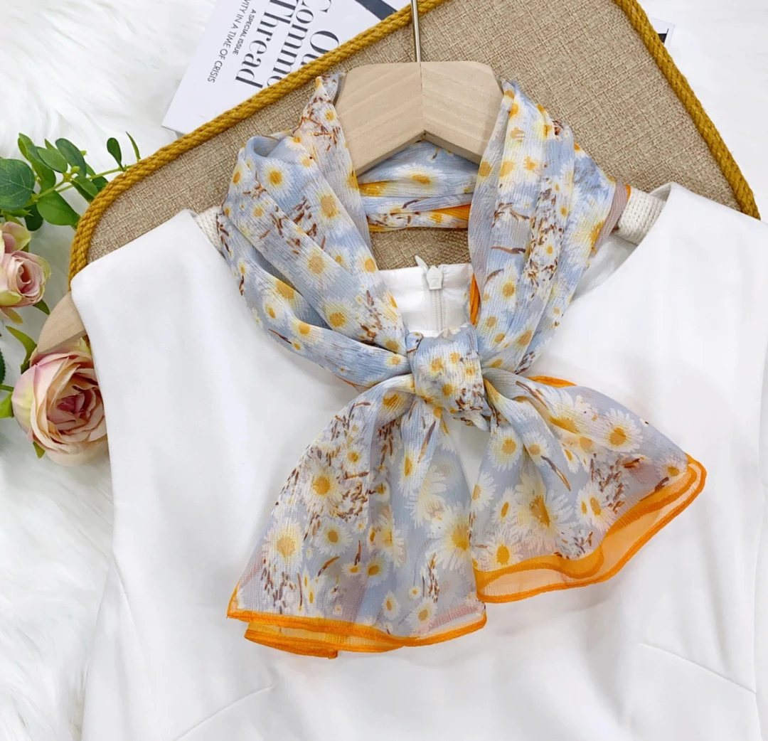 647丝巾围巾女士披肩新款素雅百搭防晒优雅气质140*40