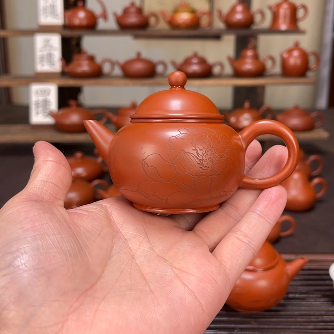 六****紫砂茶壶精工水平110cc