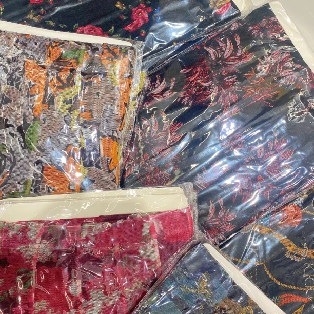 润泽丝绸  网扣丝半裙