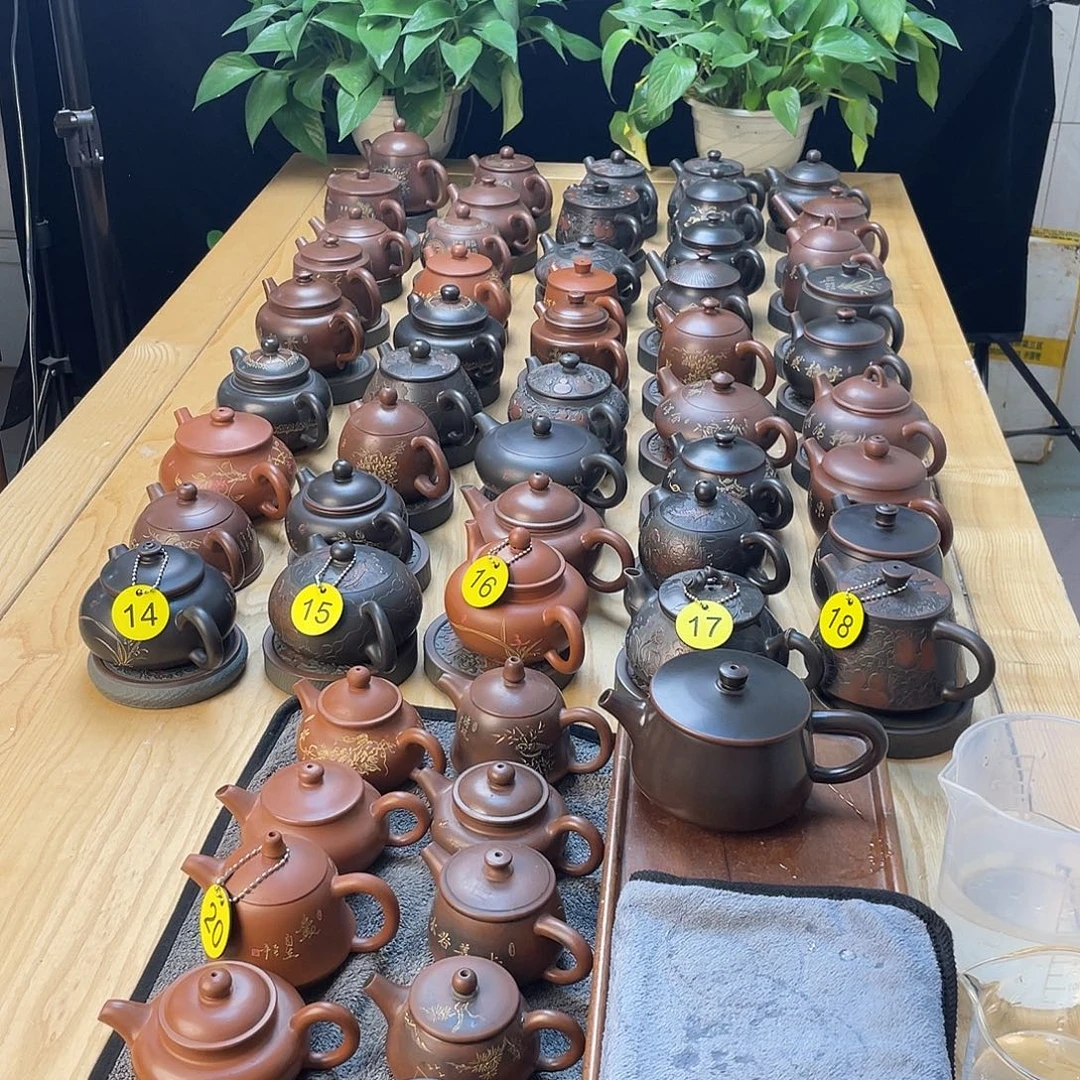 小***）泥塑汉瓦壶无礼盒