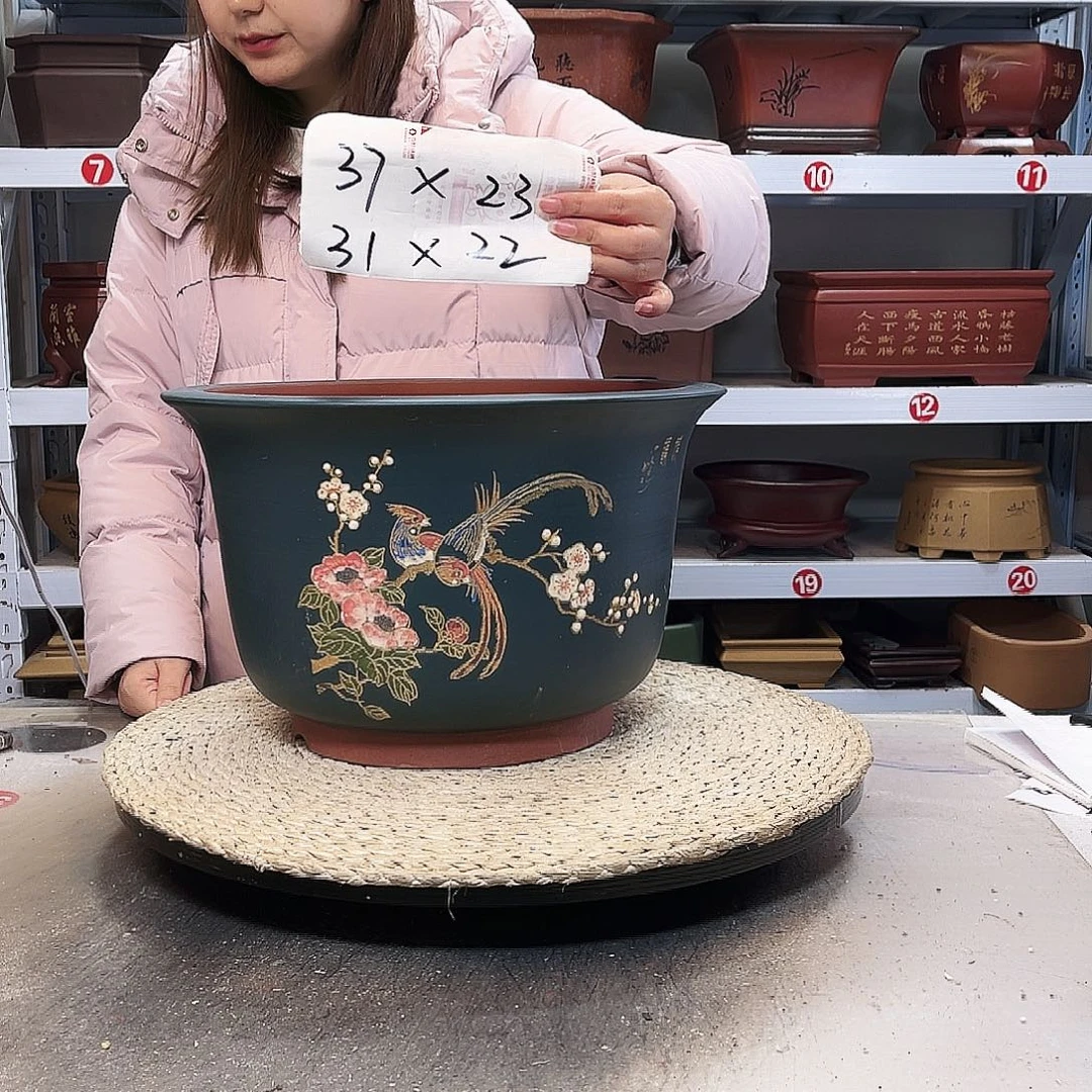 花盆紫砂紫砂花盆