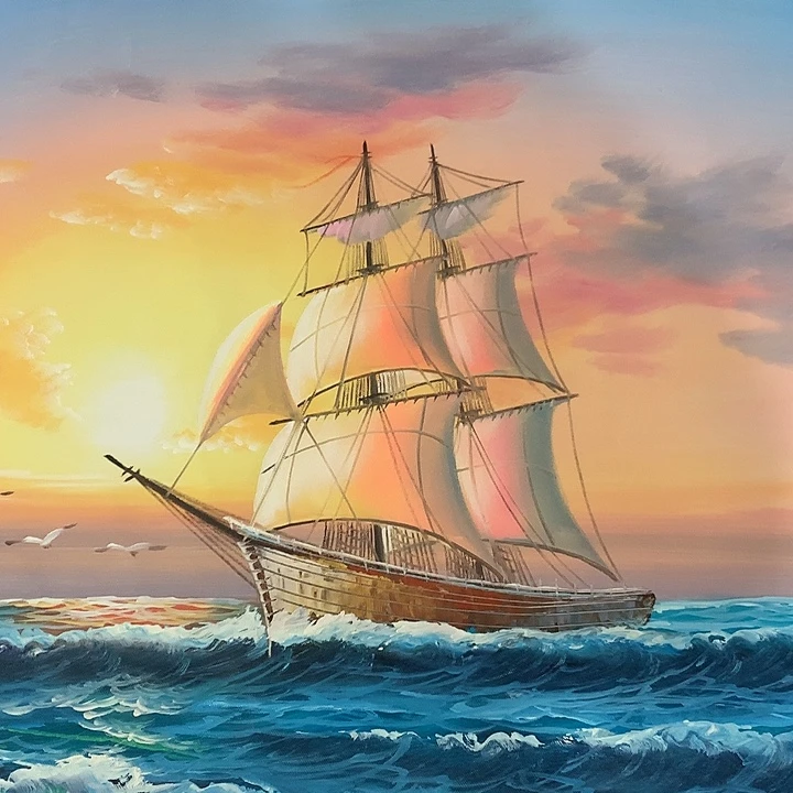 油画50*60手绘油画