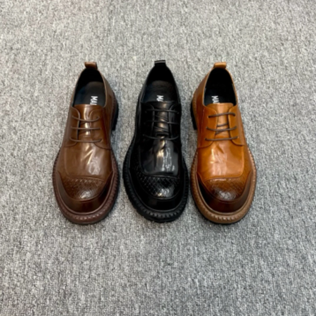 高端品质 纯皮商务休闲时尚男鞋