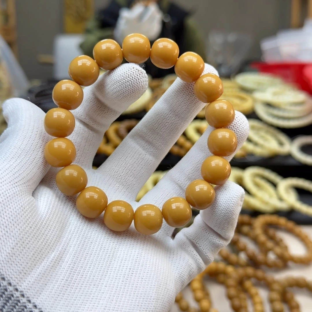 【闪购商品】菩提根/象牙果手串13珑珠。11年 鬼工