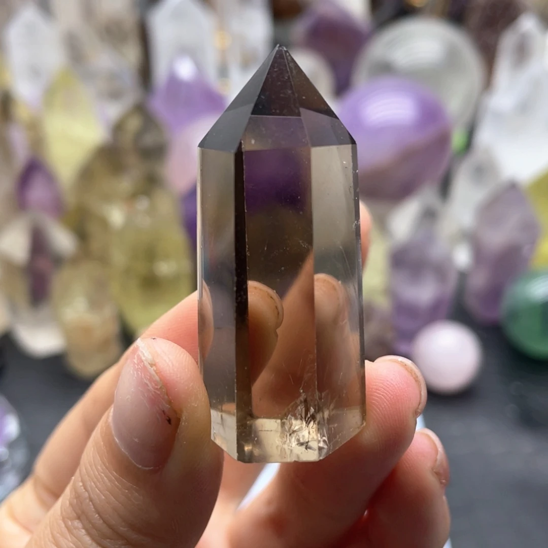 7未镶嵌水晶茶水晶柱