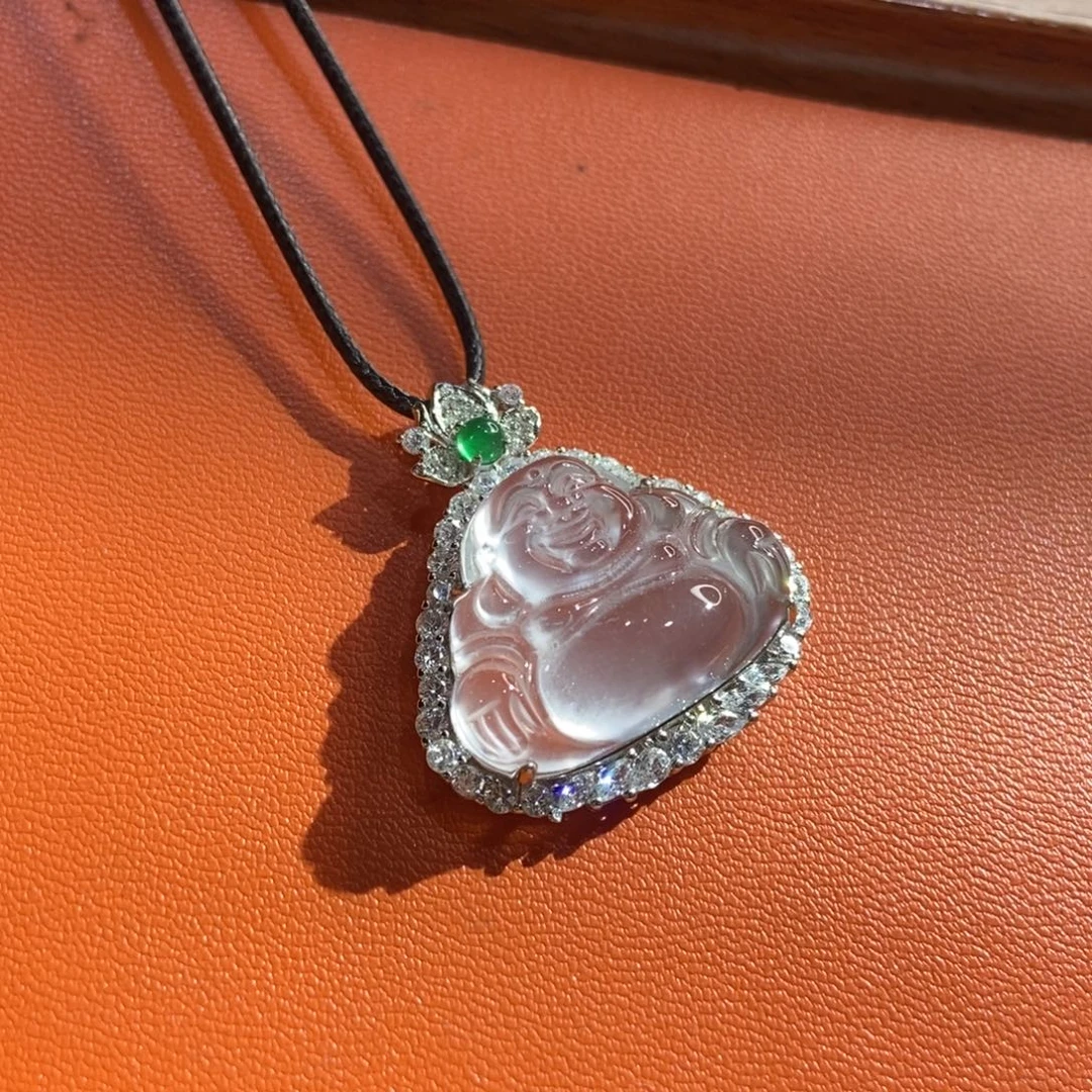 我***6石英质玉银S925镶嵌其他