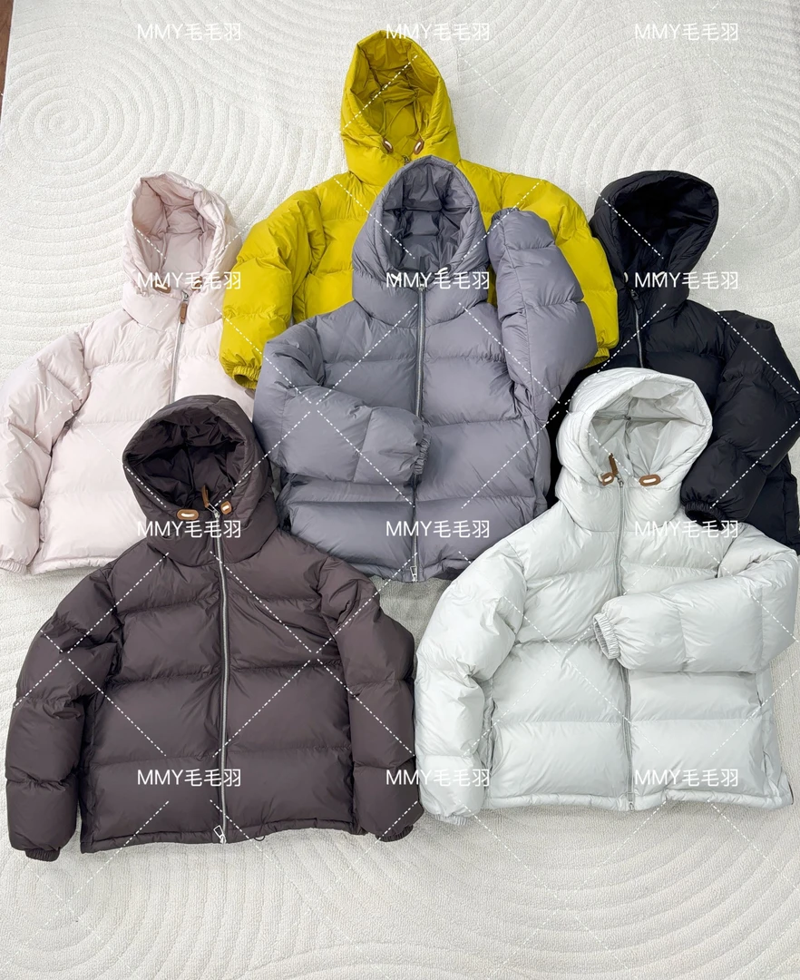 极寒系列《90绒子白鸭绒》超厚面包羽绒服男女同款极简百搭休闲超柔