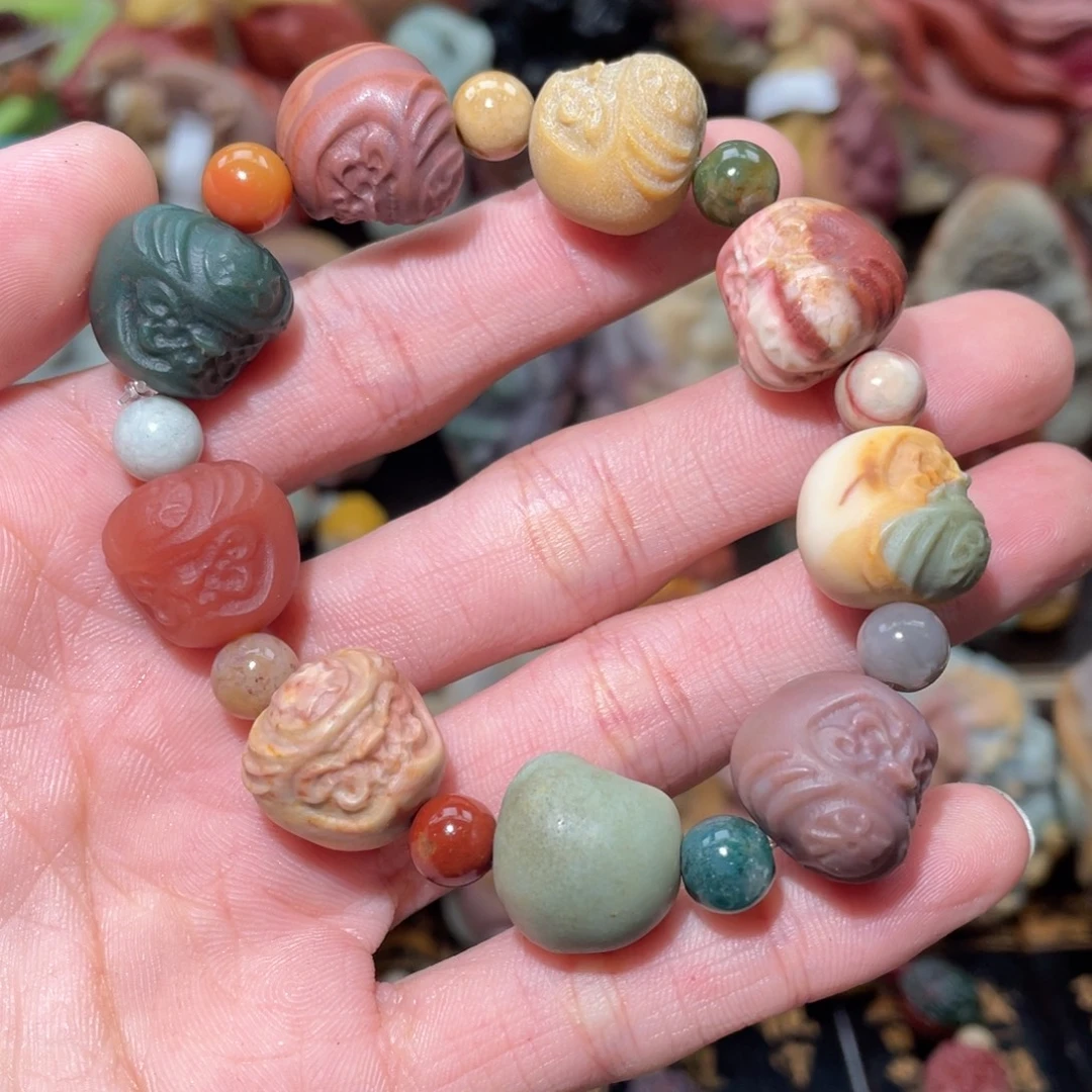 石英质玉未镶嵌手链