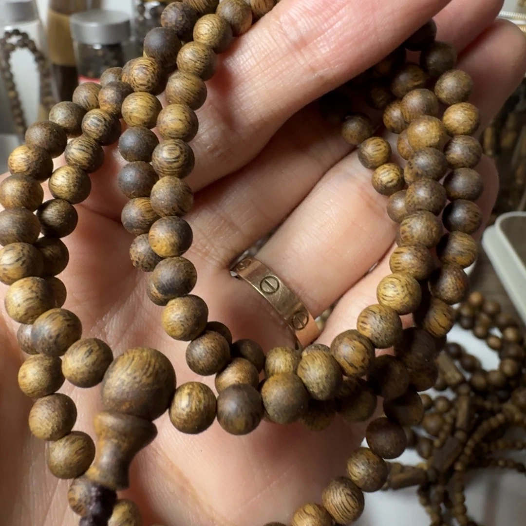 奇楠沉香绿奇0.5单圈8g➕