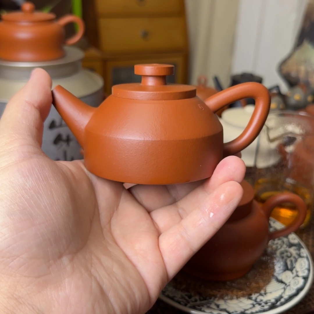 ****暖紫砂茶壶微瑕简二