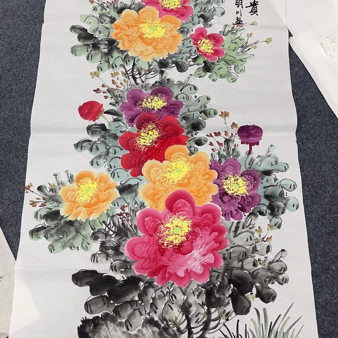 国画国画老师作品
