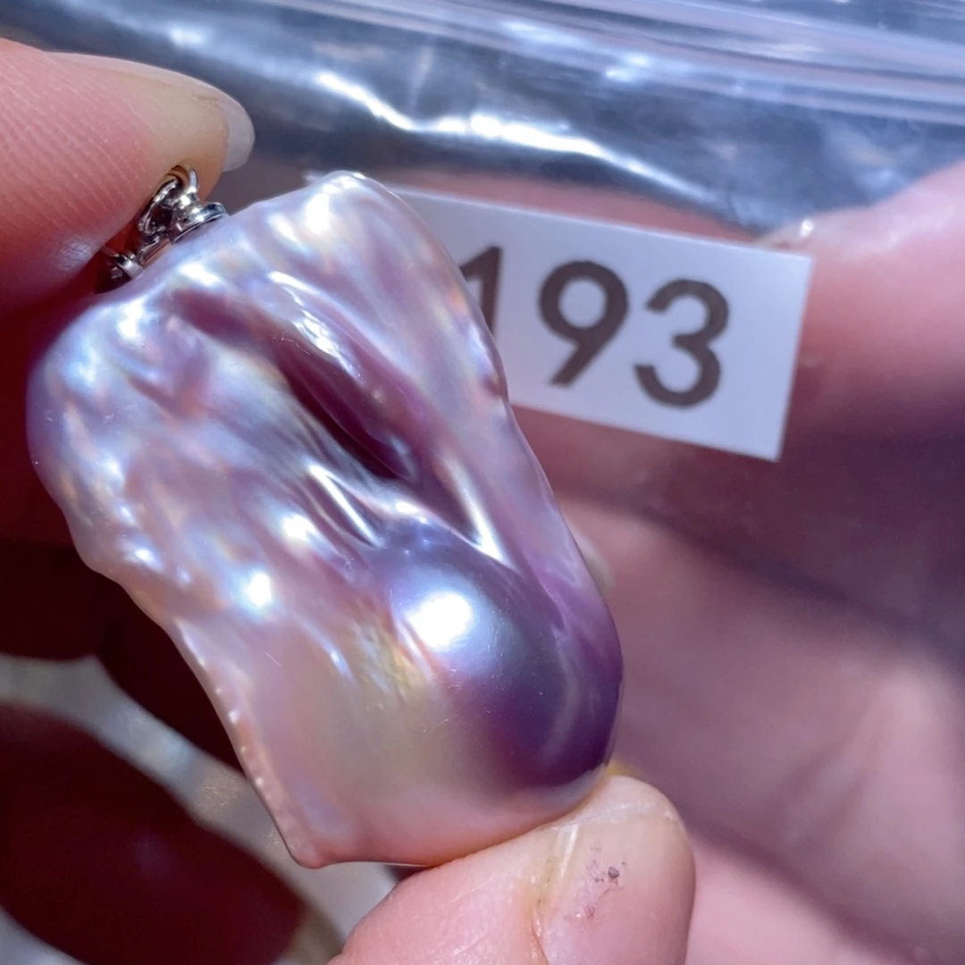 慕***风银S925镶嵌淡水珍珠其他