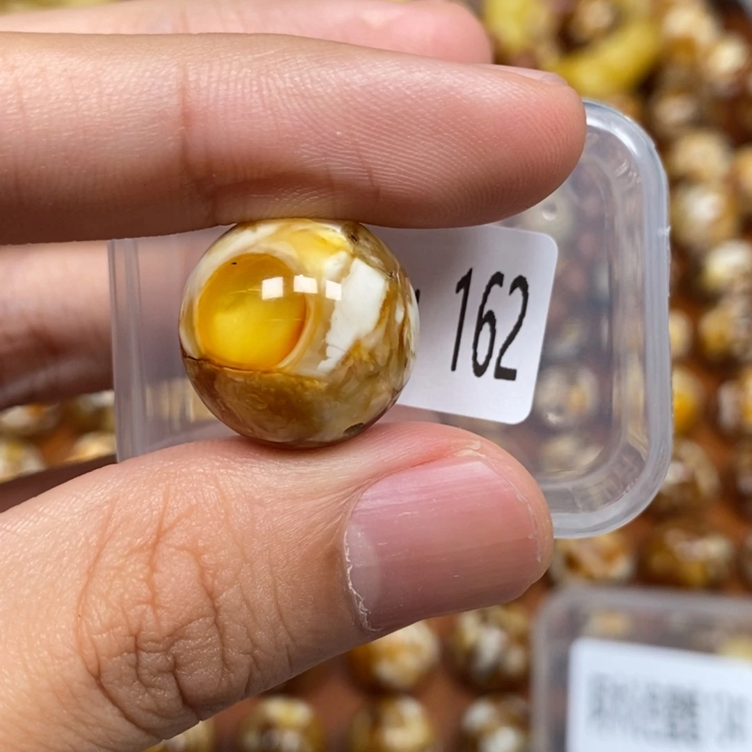 把件猴头核桃沁色圆珠老型162