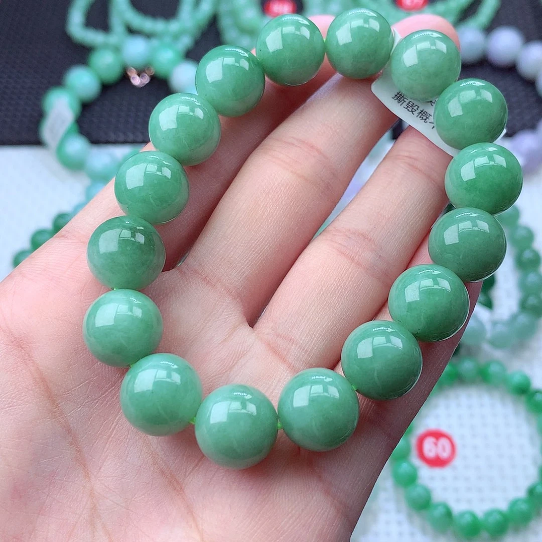 翡翠未镶嵌毛衣链