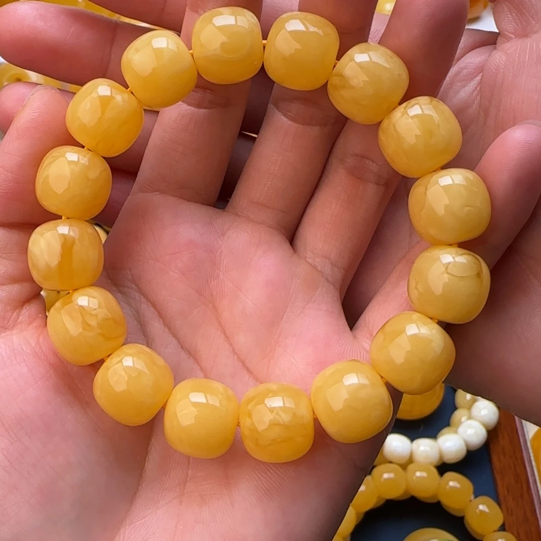 琥珀未镶嵌颈饰同料老型14