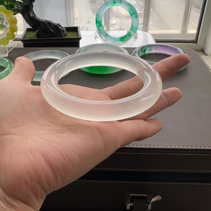 玉小*虎时尚飘花手镯277