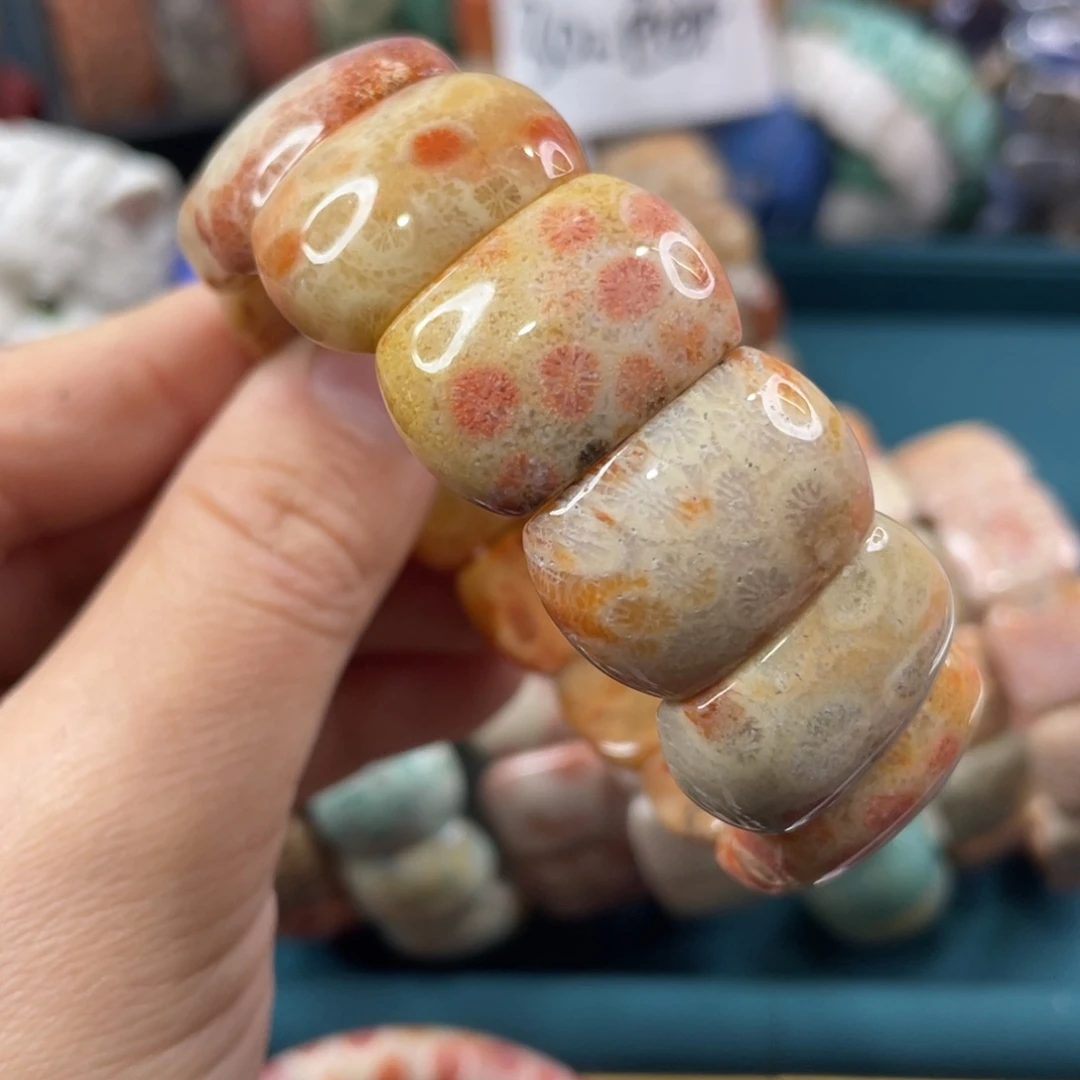 未镶嵌手镯硅化玉