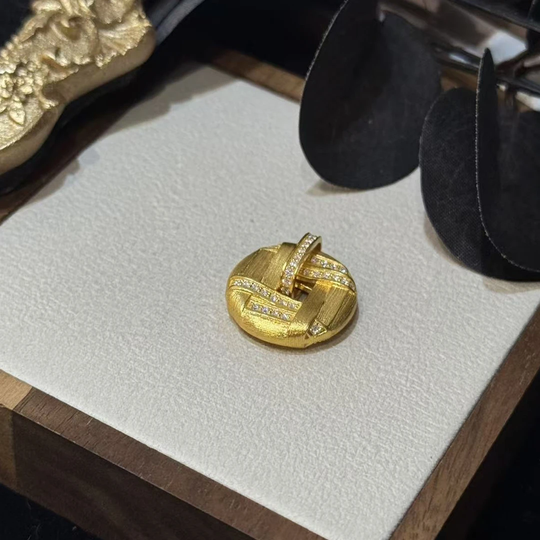 足金999 黄金5G工艺 吊坠