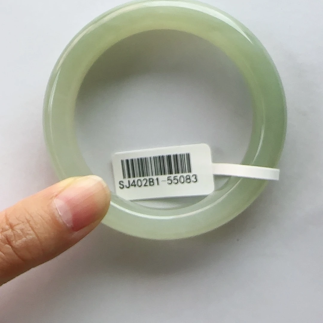 和田玉手镯未镶嵌53+