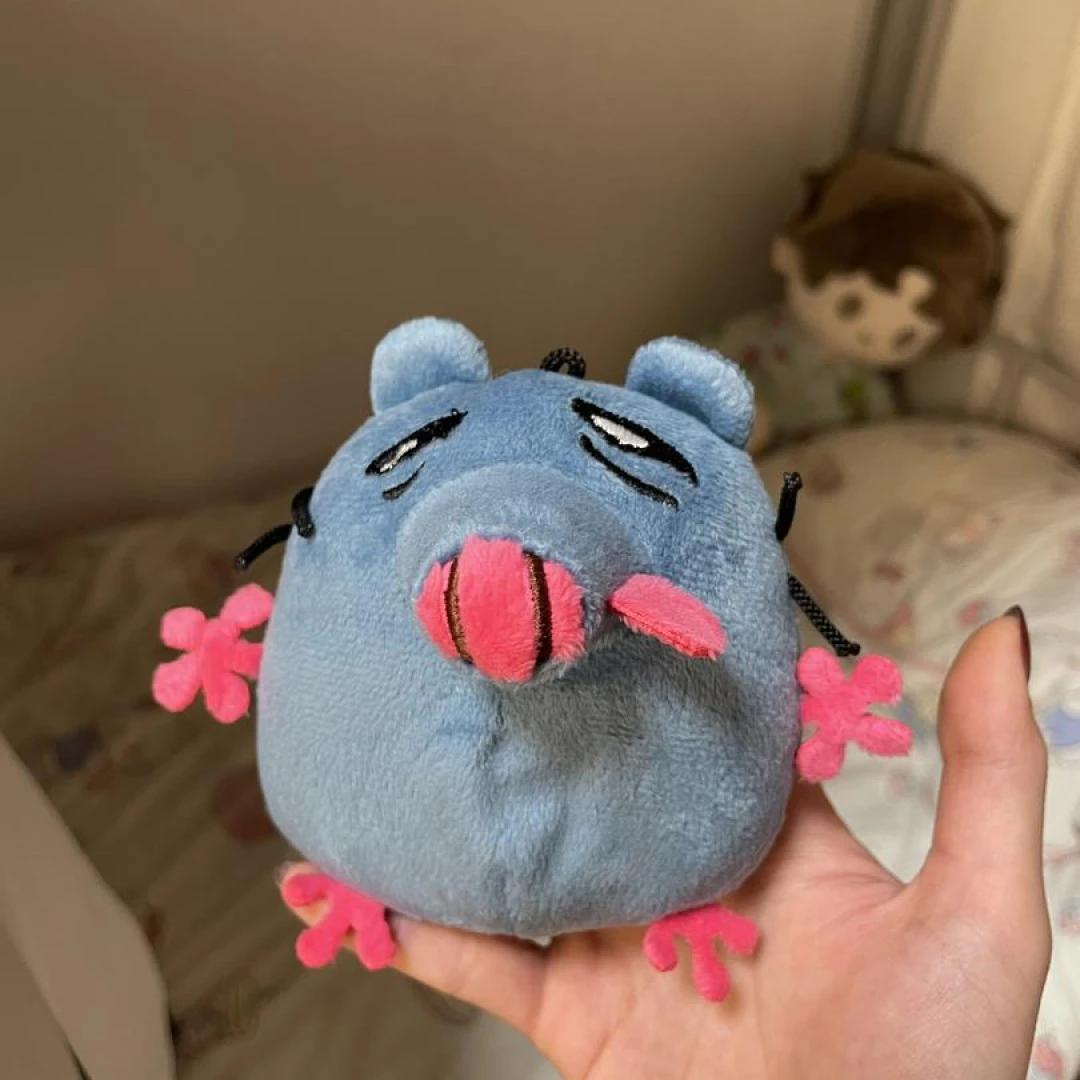 新款机芯老鼠创意玩偶公仔小玩具送朋友生日创意丑萌搞怪礼品礼物