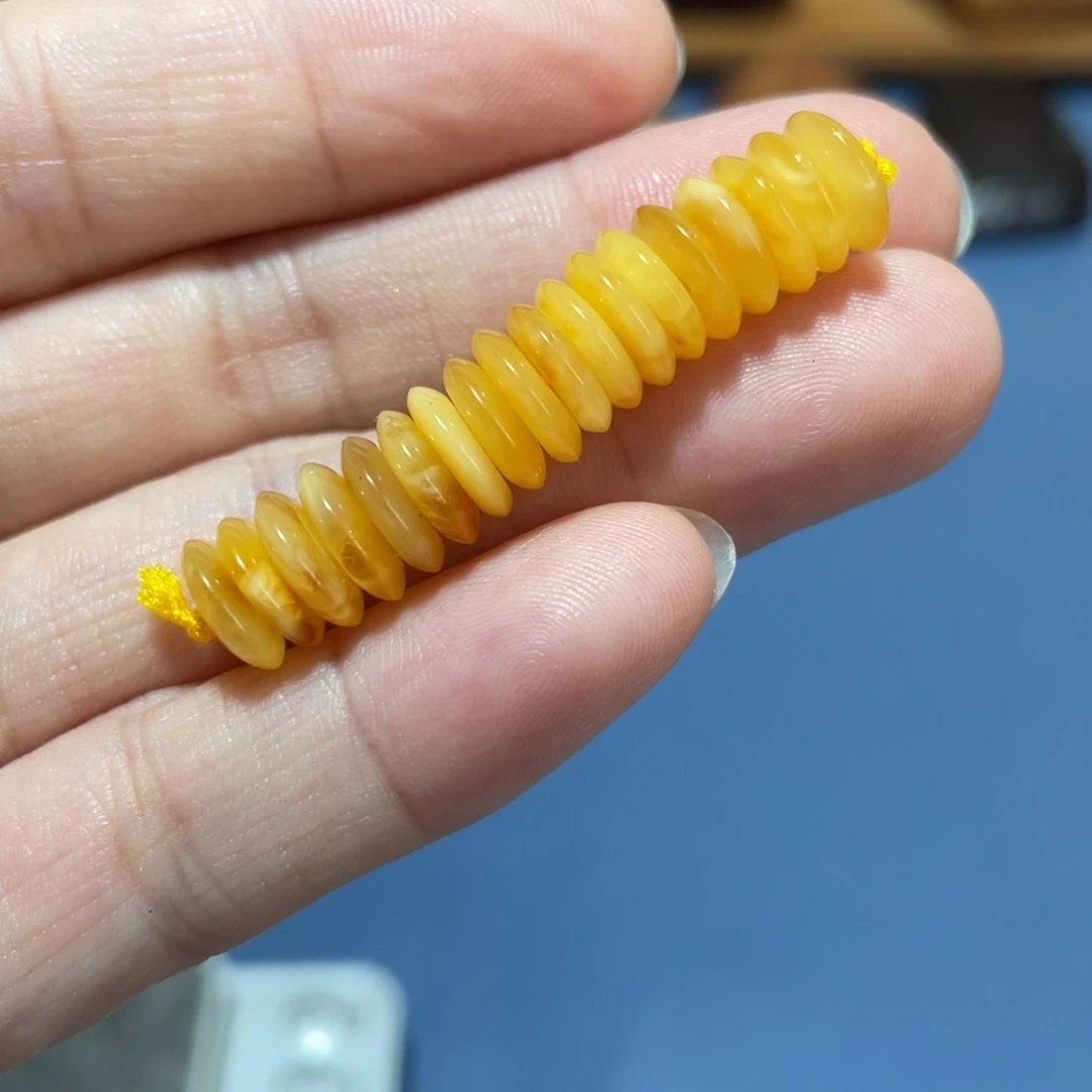 定制蜜蜡未镶嵌隔片
