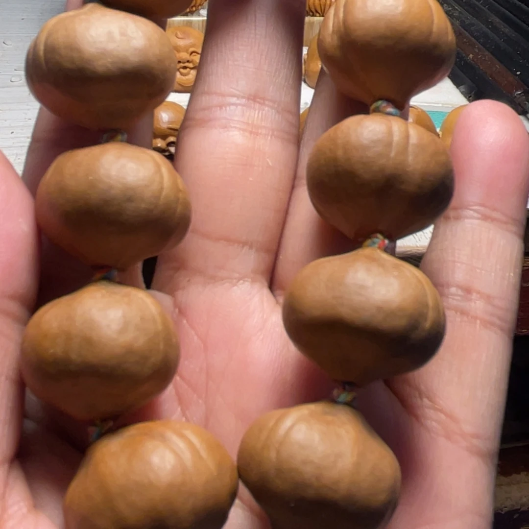 橄榄核手串/手链2.1*1.9大蒜型橄榄素核