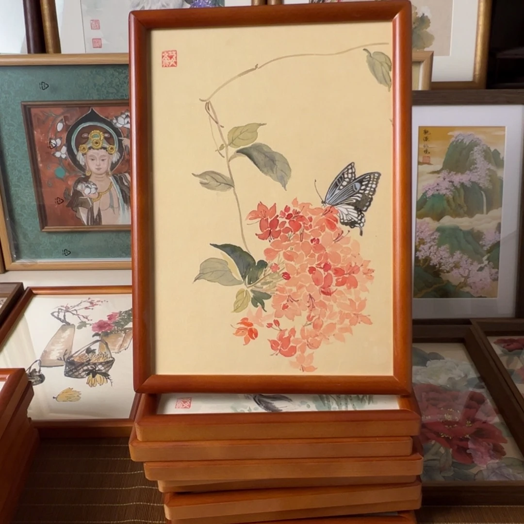 纸本手绘国画定制