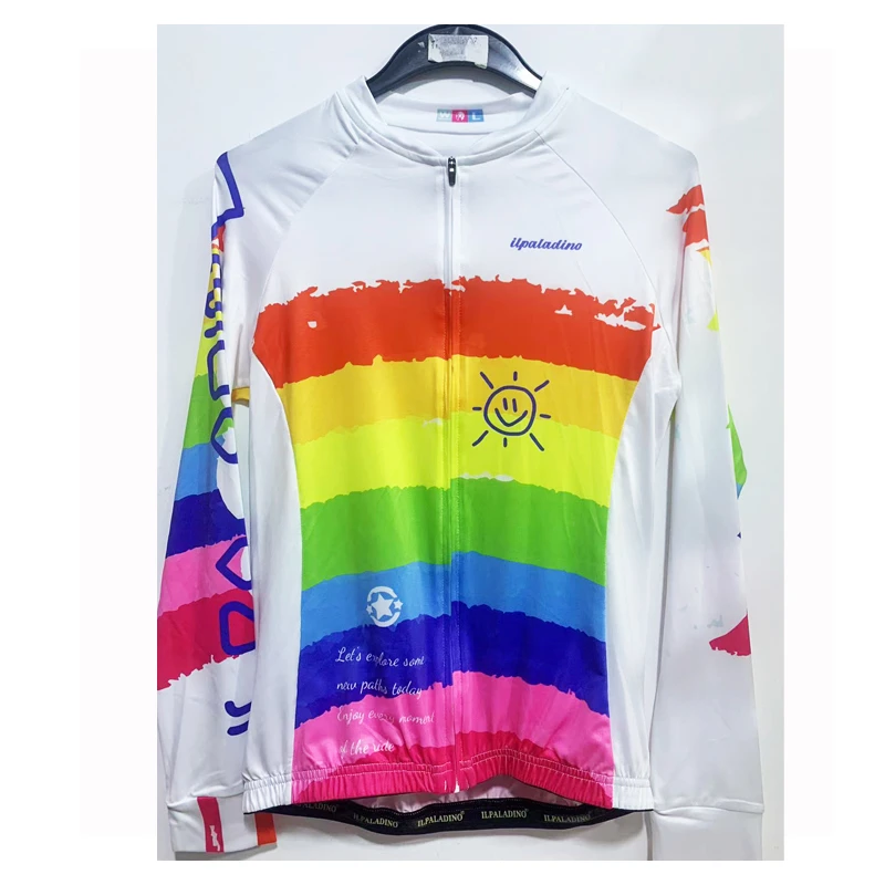 精选2025专业版骑行服高弹薄款女士男士长袖户外