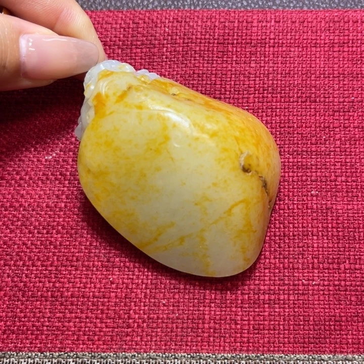 和田玉把件未镶嵌龙龟