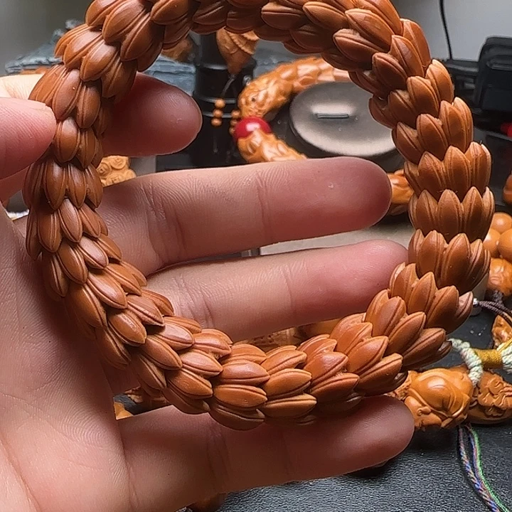 五***登橄榄核手串/手链莲花