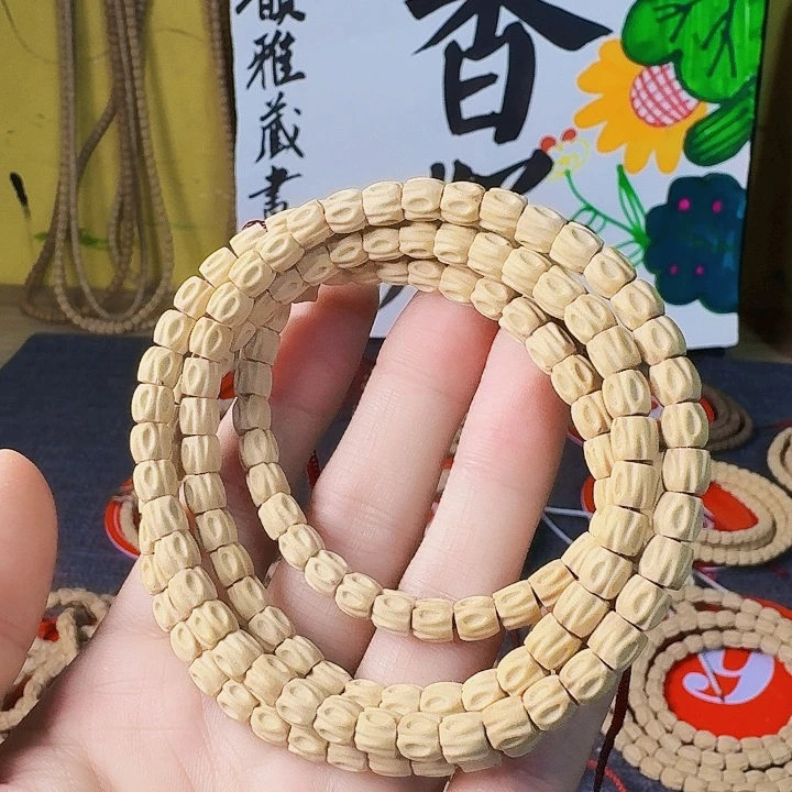 手串/手链柏木雕刻