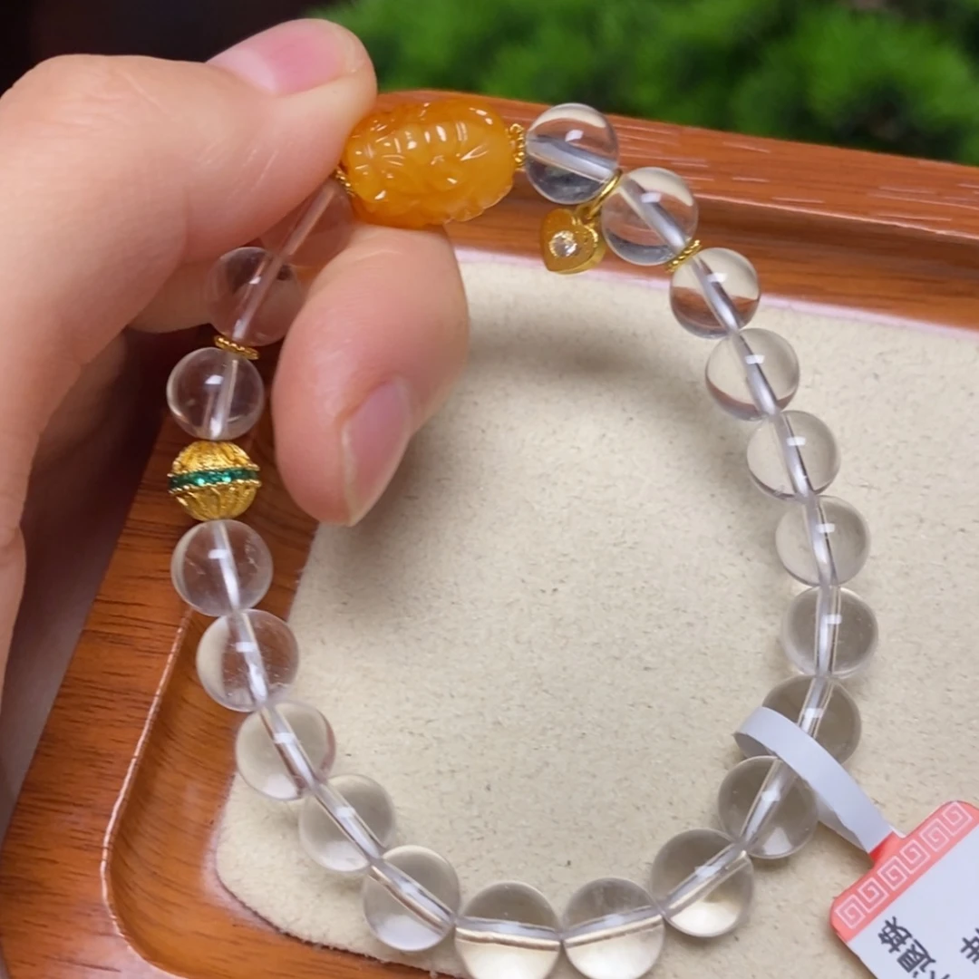 【闪购商品】未镶嵌蜜蜡手链手串