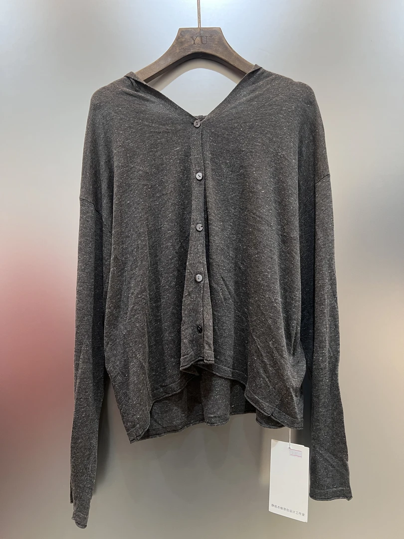 静姐  新款圆领打底花纹宽松百搭上衣 251130