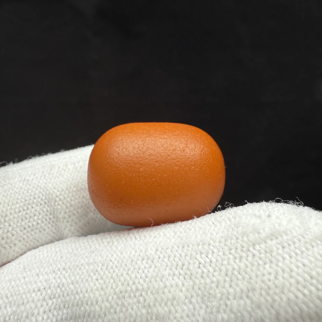 A70-43天然原矿俄料蜜蜡老蜡枣珠17*24mm支持复检