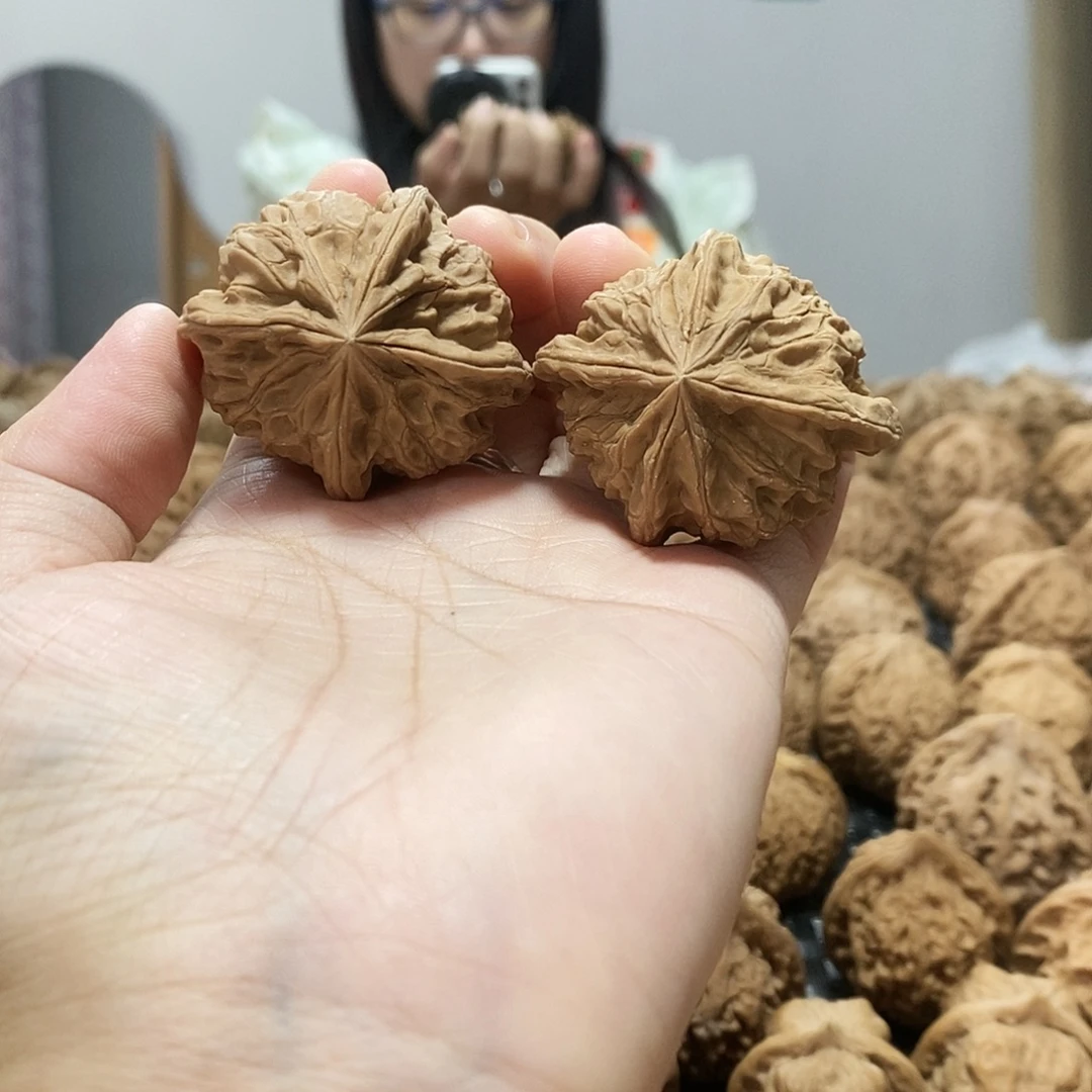 吊坠文玩核桃四棱