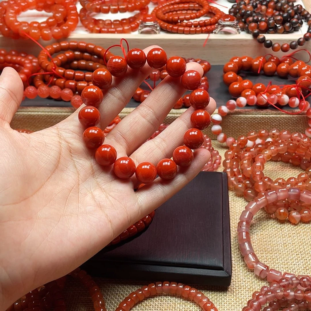 手链未镶嵌南红玛瑙玉*?