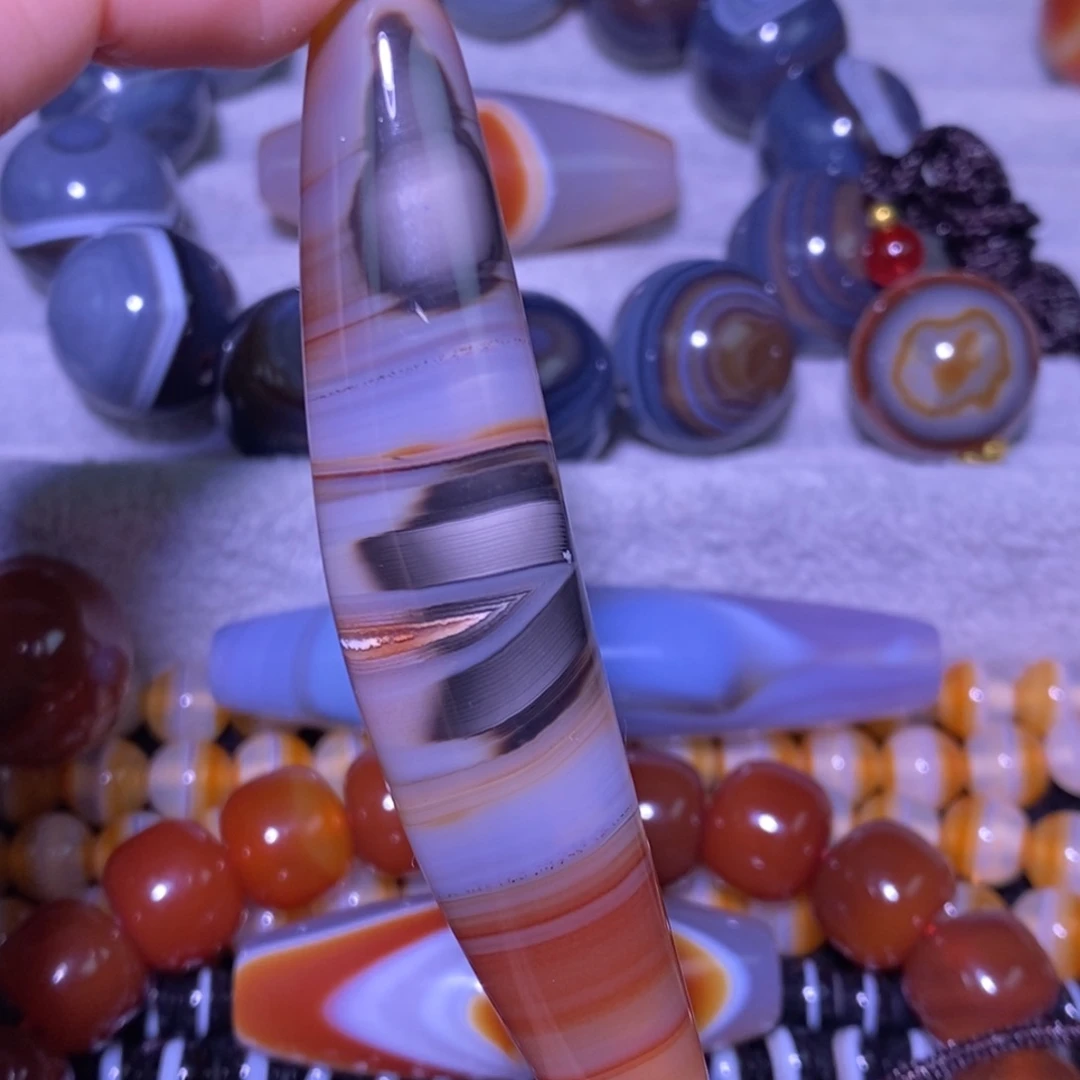 玛瑙/玉髓未镶嵌颈饰