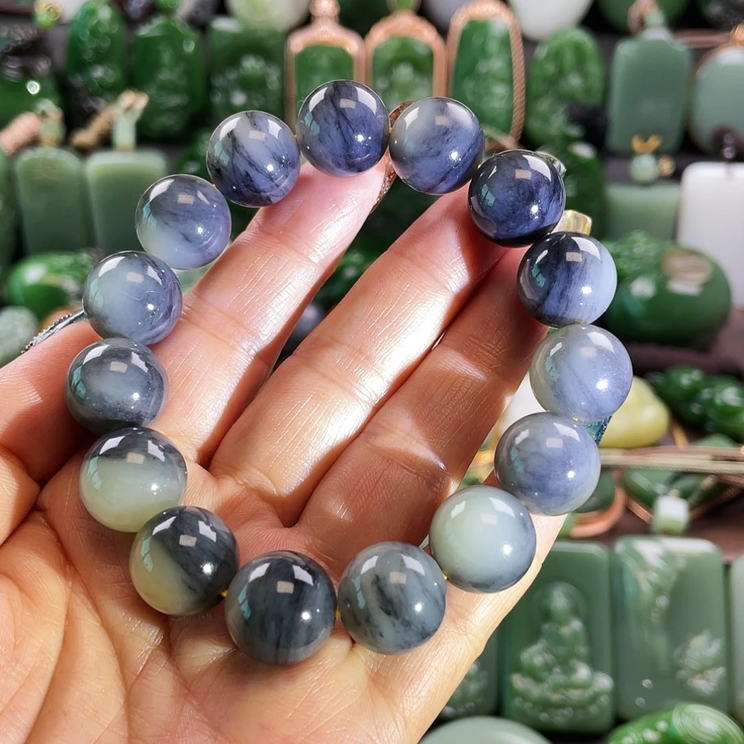 和田玉手串未镶嵌