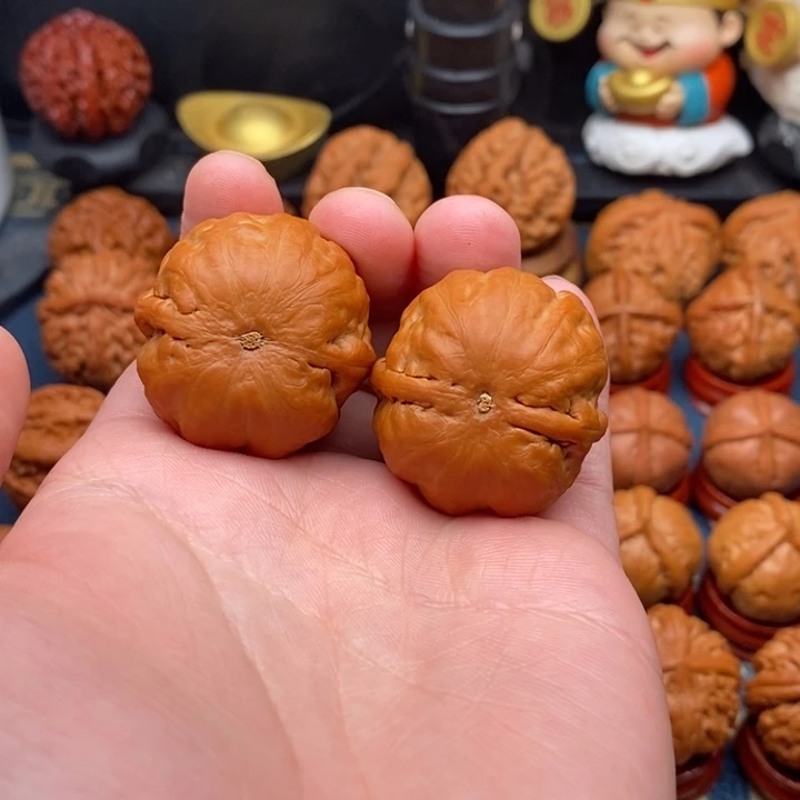 把件文玩核桃8***0精品小手捻