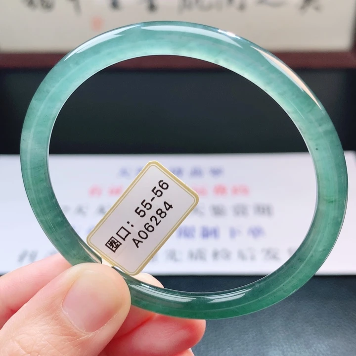 翡翠未镶嵌手镯翡翠手镯54