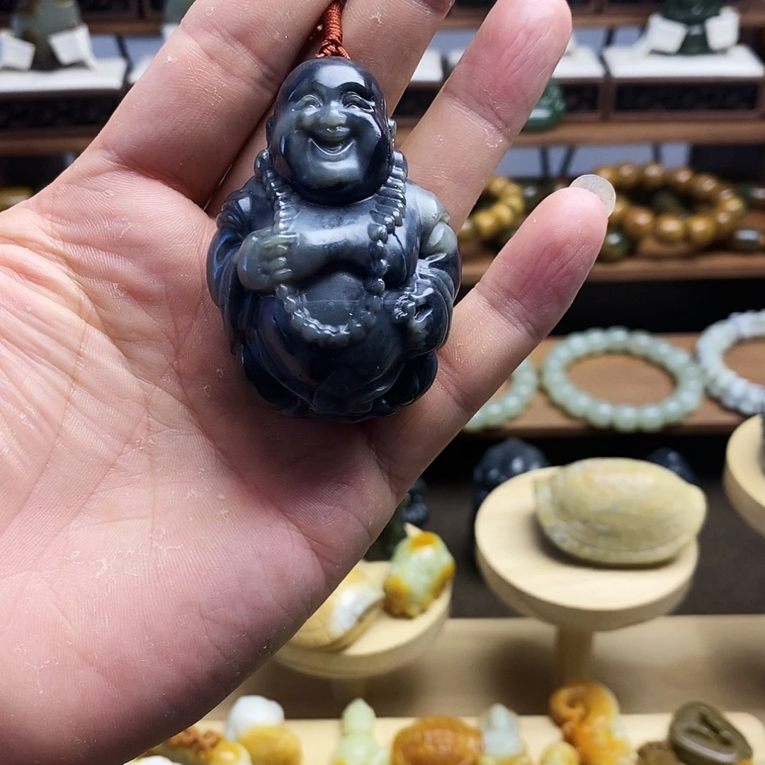 未镶嵌和田玉车挂多样性随机发一