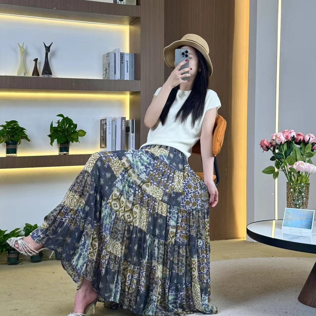 17号链接 2025夏季新款气质显瘦小众半身裙