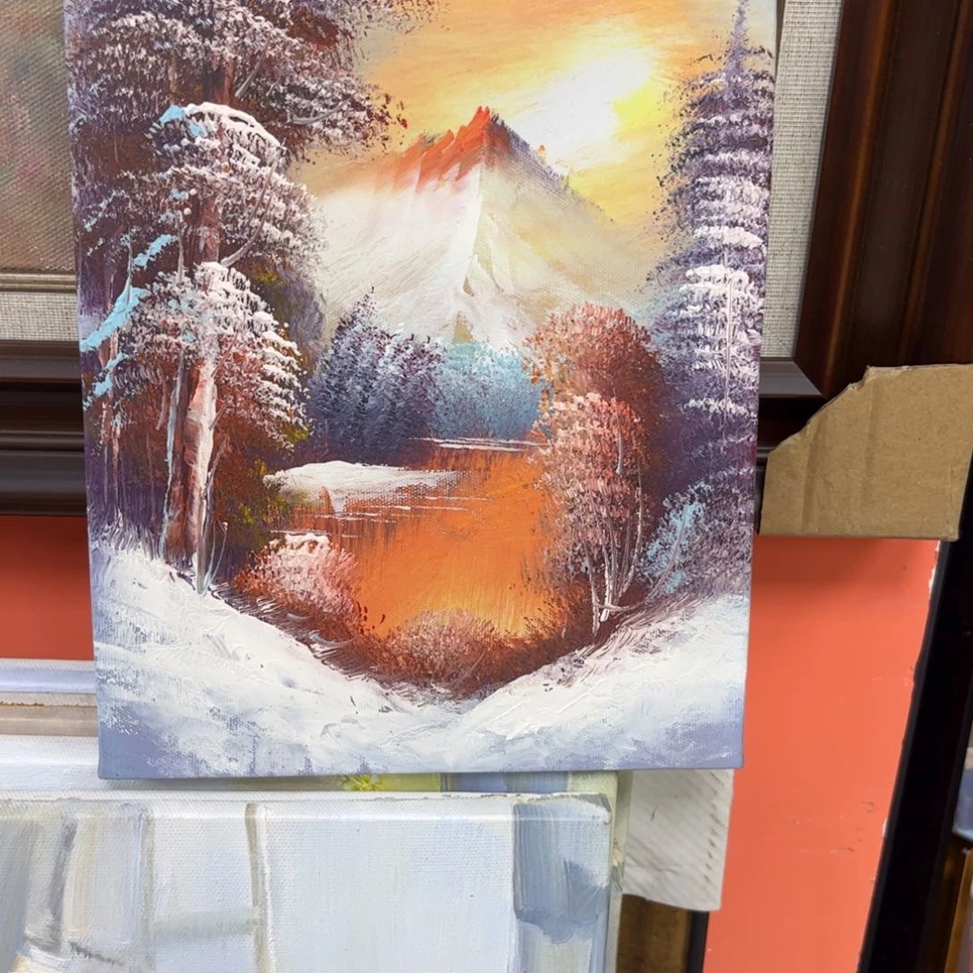 手工手绘精品油画内框20+25尺寸