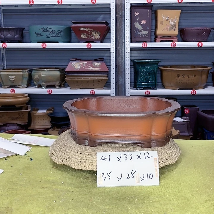 紫砂花盆宜兴紫砂厂