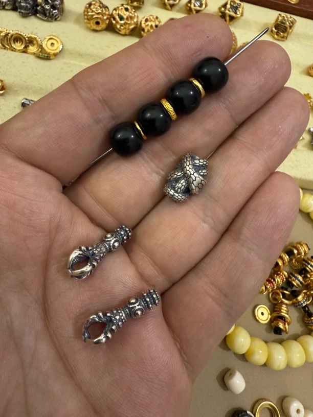 925银银制品 初十老板配饰一组