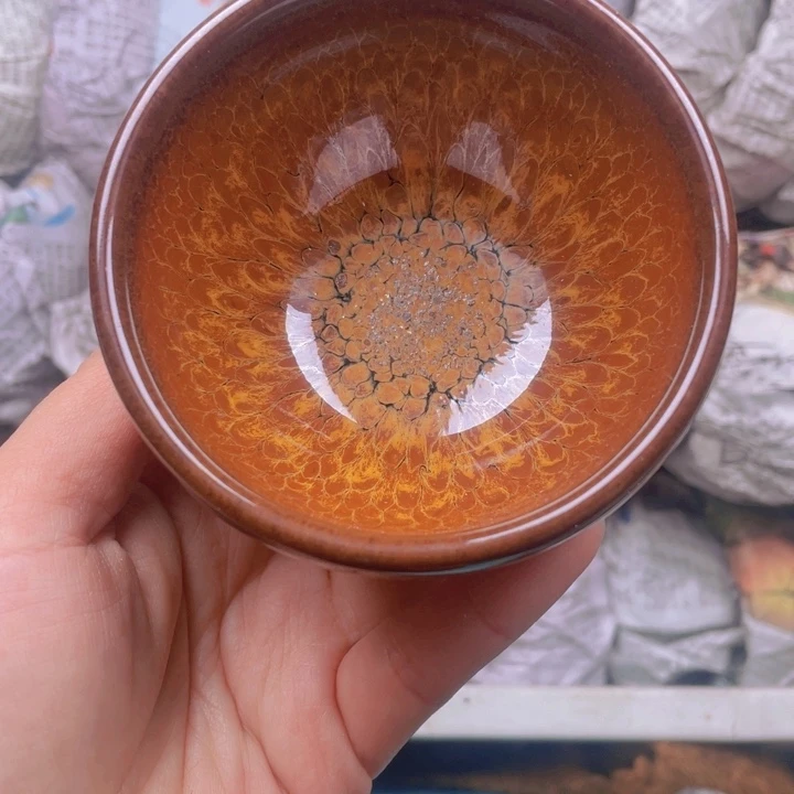 茶盏建窑建盏主人杯