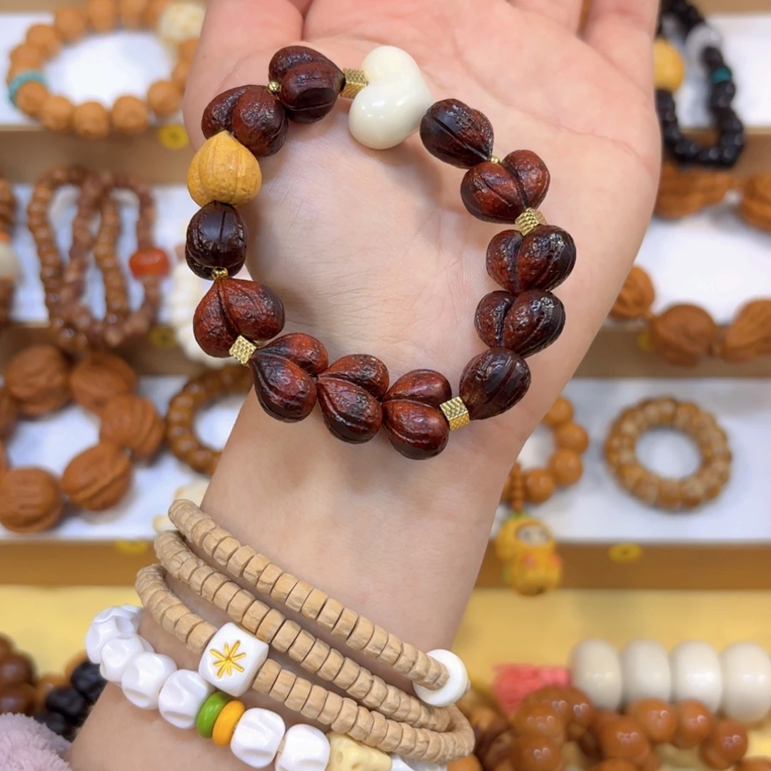 星月菩提手串紫屁桃